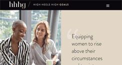 Desktop Screenshot of highheelshighgoals.com